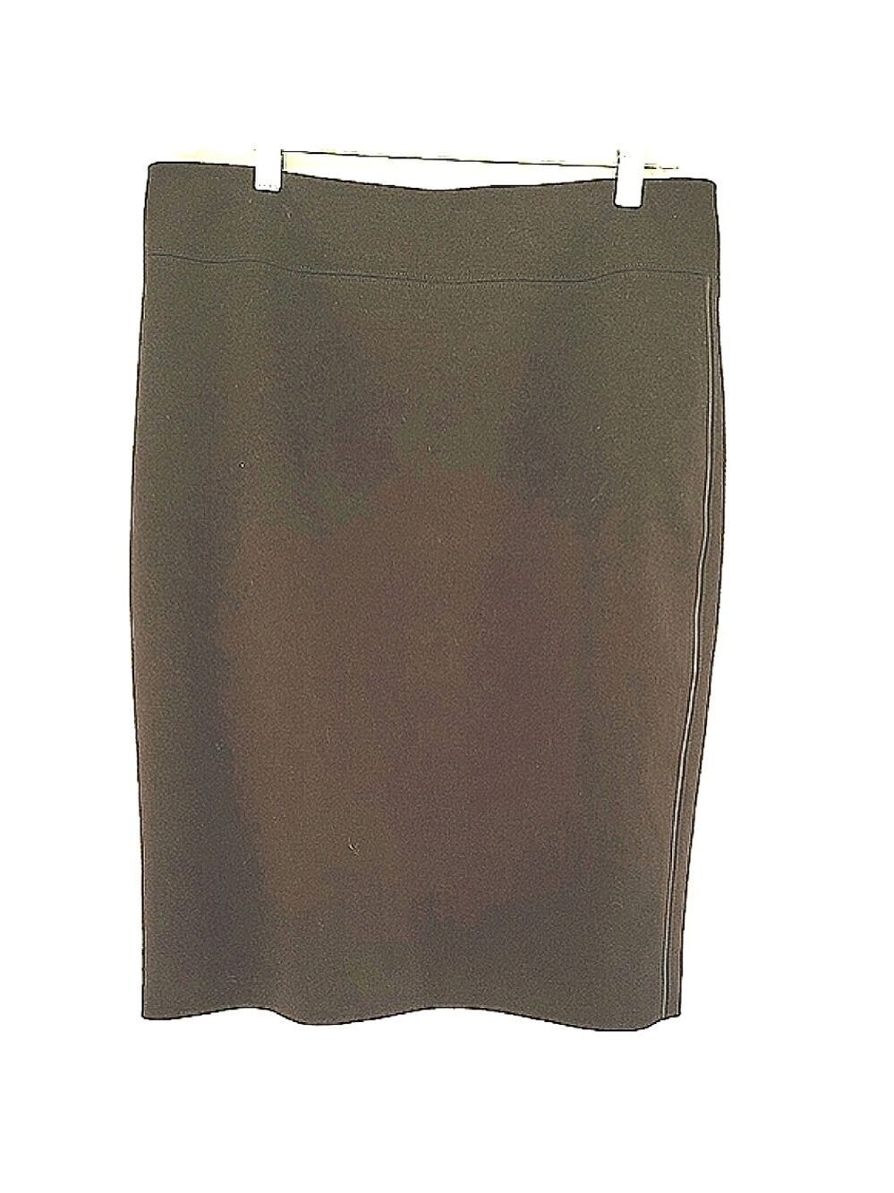 Tahari Women's Black Midi Skirt Size 10